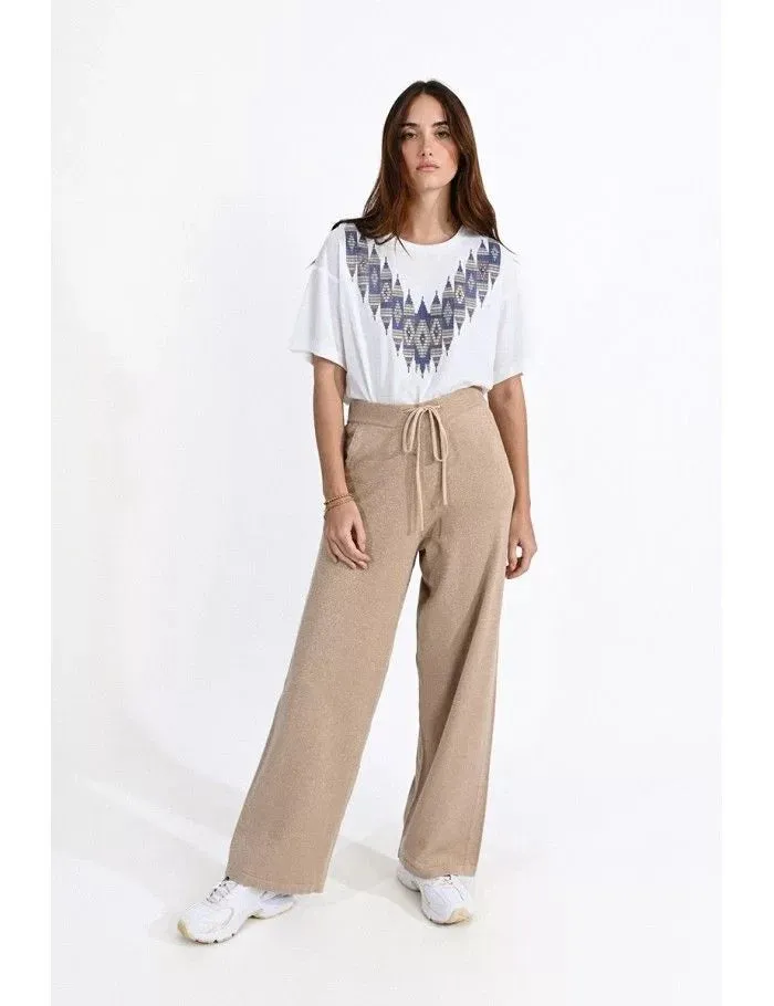 Knitted Pants with Lurex