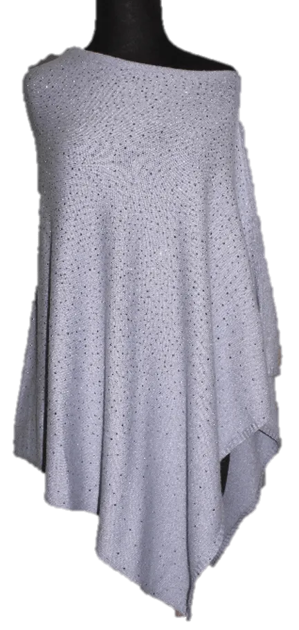 La Fiorentina Poncho with Embellishments