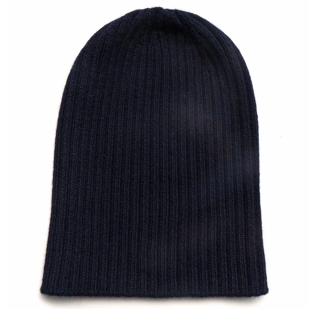 Lambswool Rib Beanie