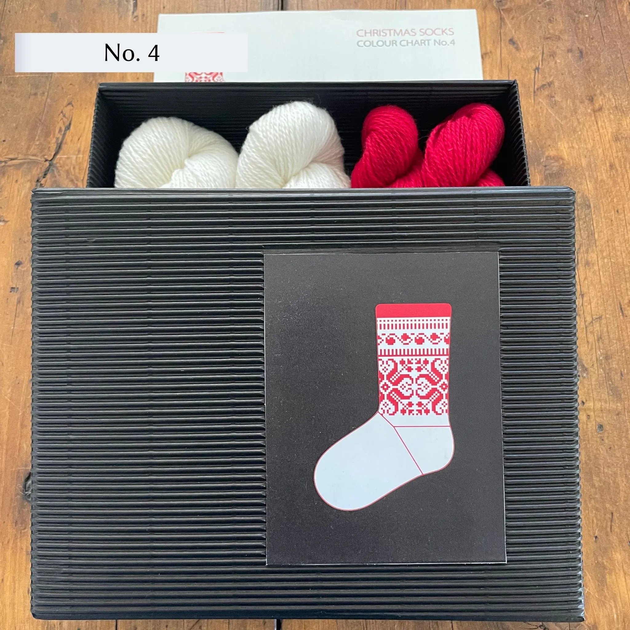 Latvian Christmas Socks Kit