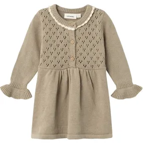 Lil'Atelier Chinchilla Loro Knit Dress