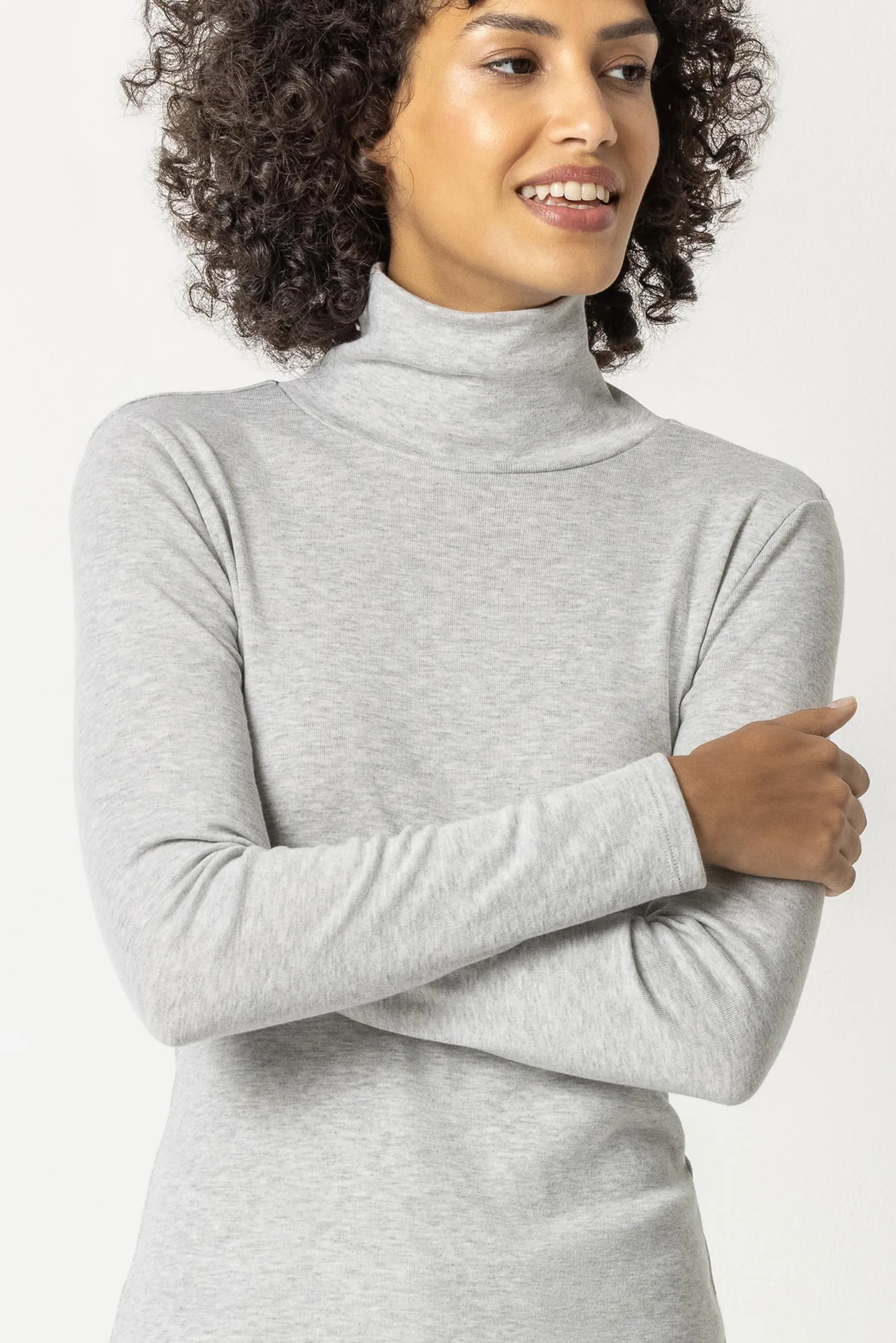 Long Sleeve Turtleneck Tee