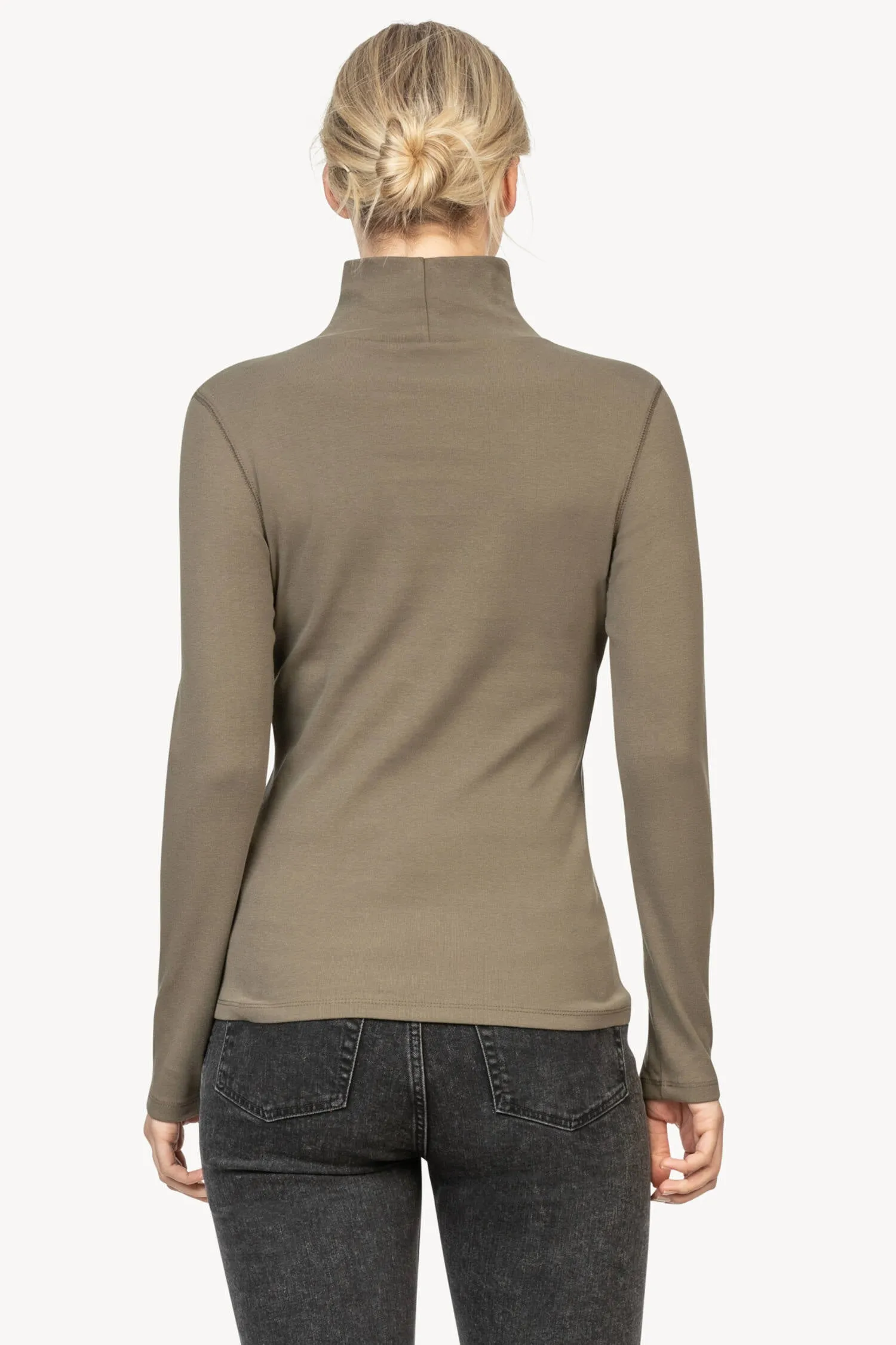 Long Sleeve Turtleneck Tee