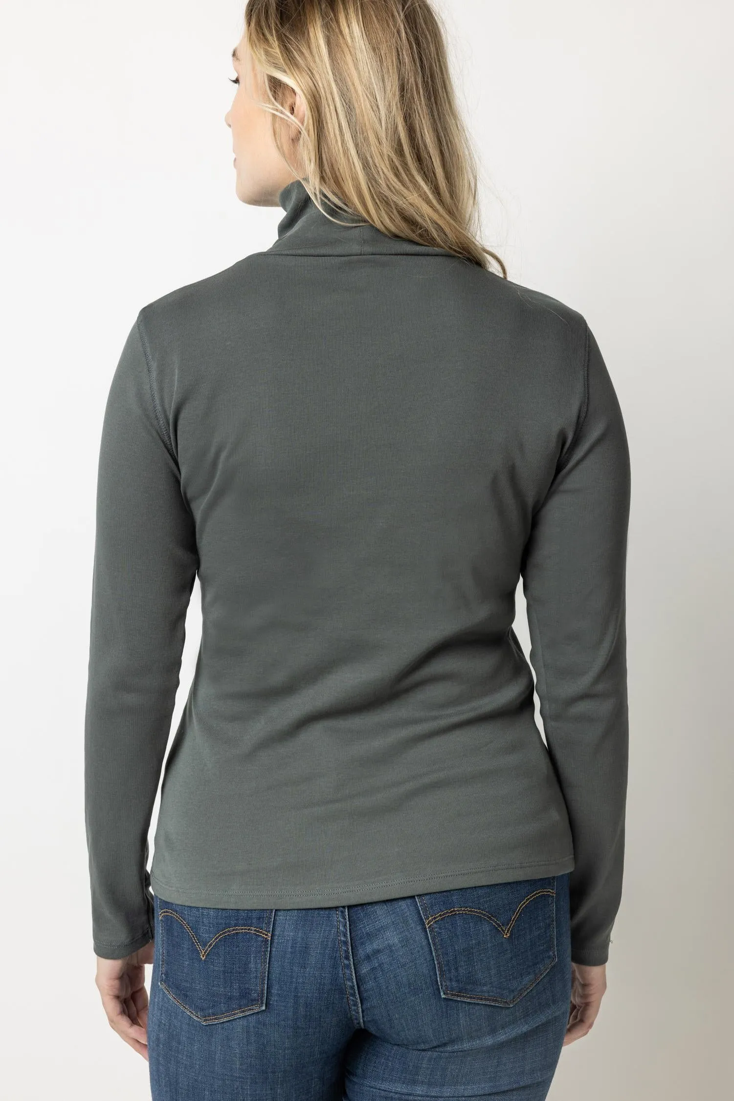 Long Sleeve Turtleneck Tee