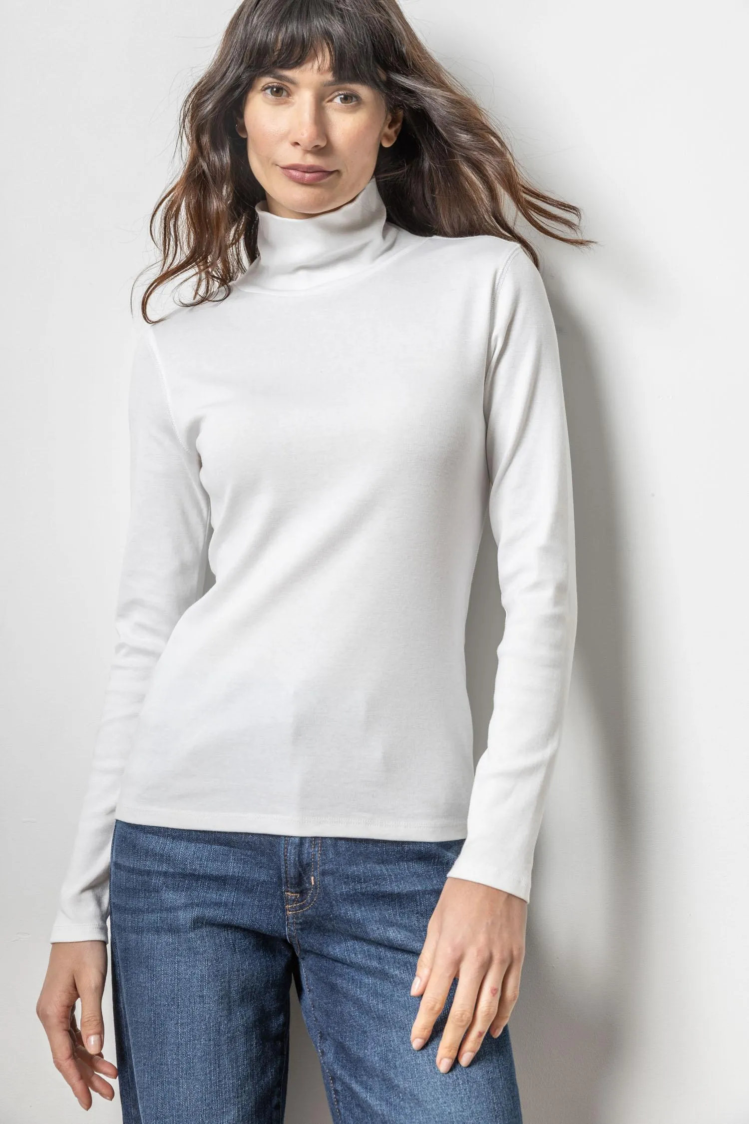 Long Sleeve Turtleneck Tee