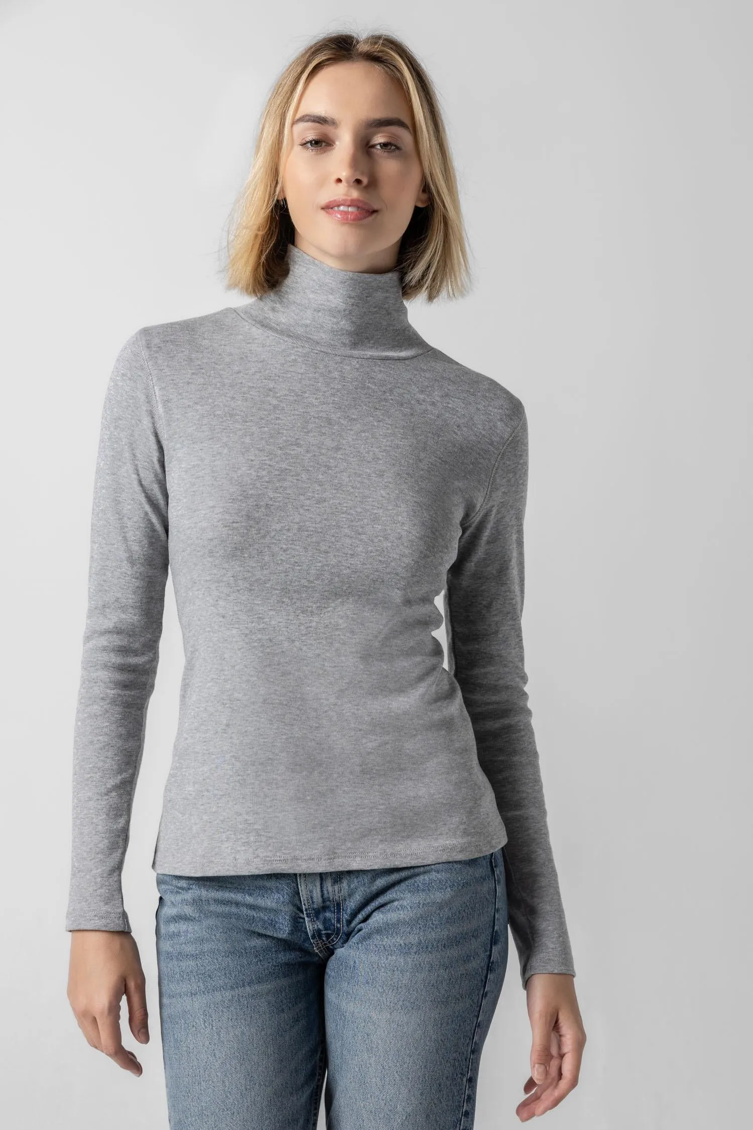 Long Sleeve Turtleneck Tee