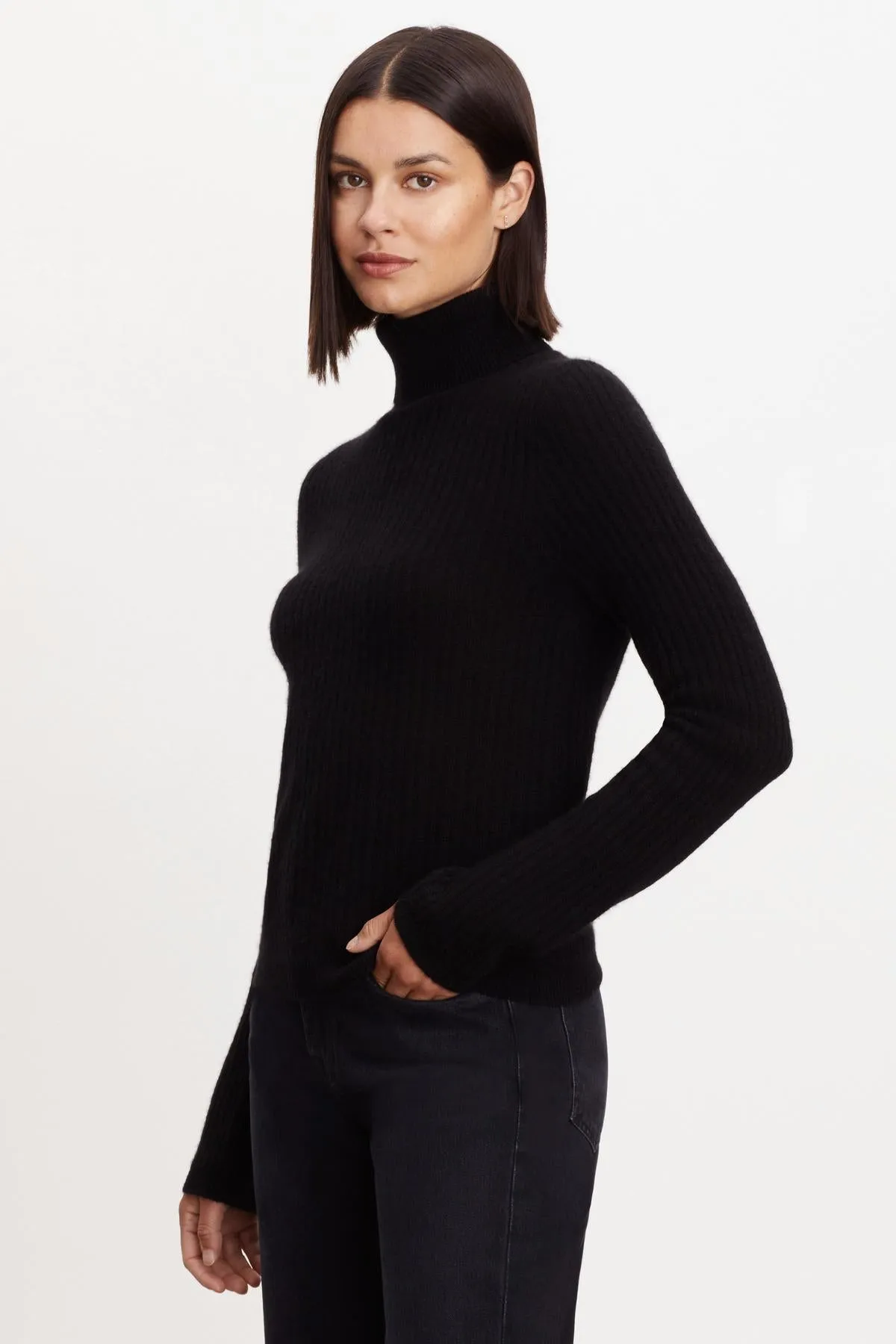 LORI CASHMERE TURTLENECK SWEATER