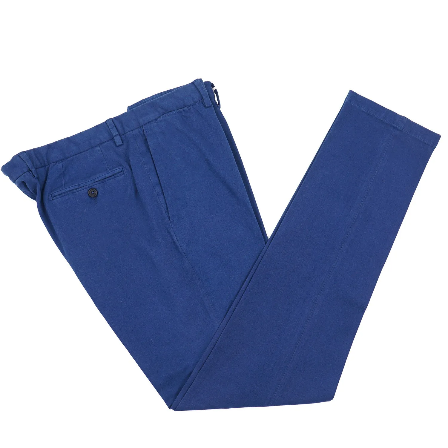 Luigi Borrelli Regular-Fit Cotton Pants