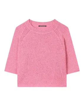 Luisa Cerano Tape Yarn Knit Pullover