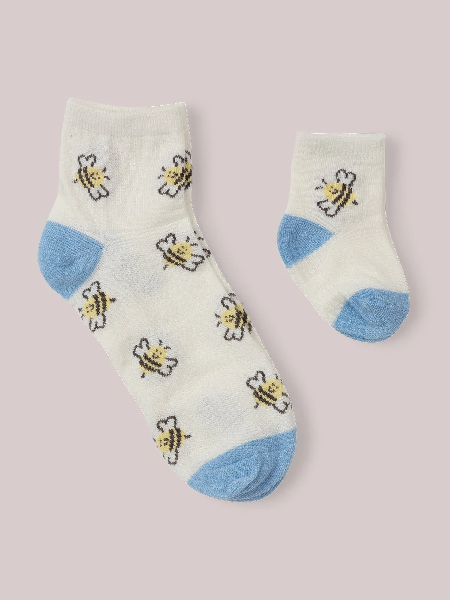 Mama & Me Matching Socks Set - Love Bug