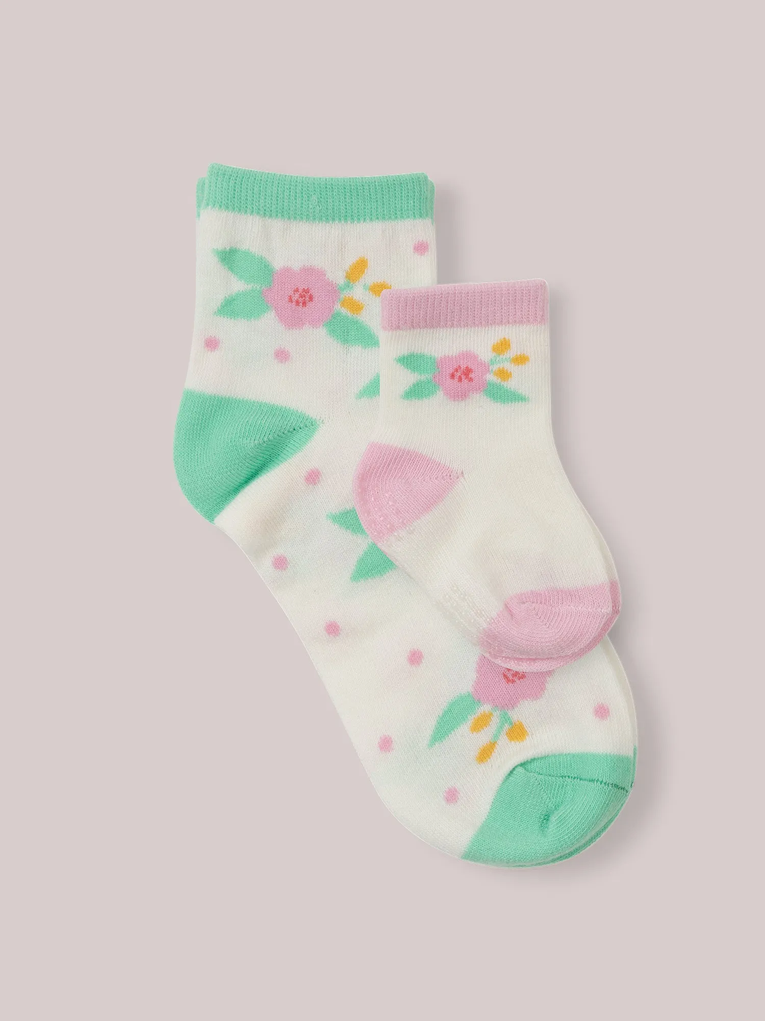 Mama & Me Matching Socks Set - Sweet Daisy