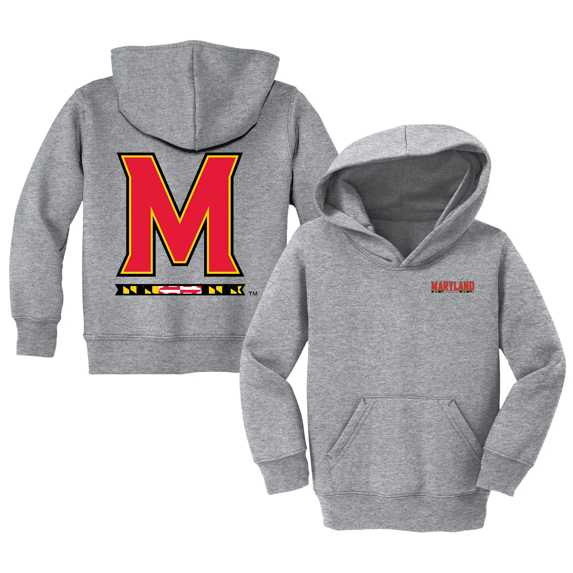 Maryland Terrapins Logo Toddler Pullover Sweatshirt