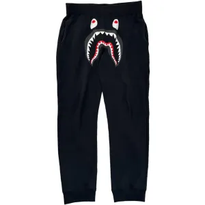 Men's Shark Logo Joggers Black Size XL