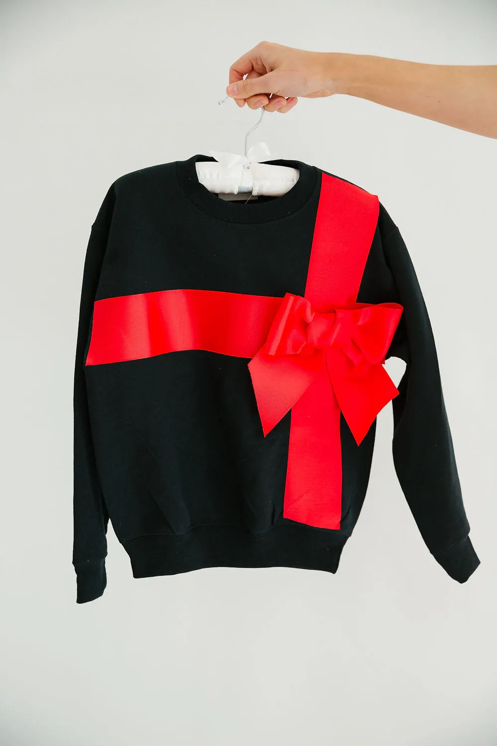 MINI KIDS HOLIDAY SEASON BLACK PULLOVER