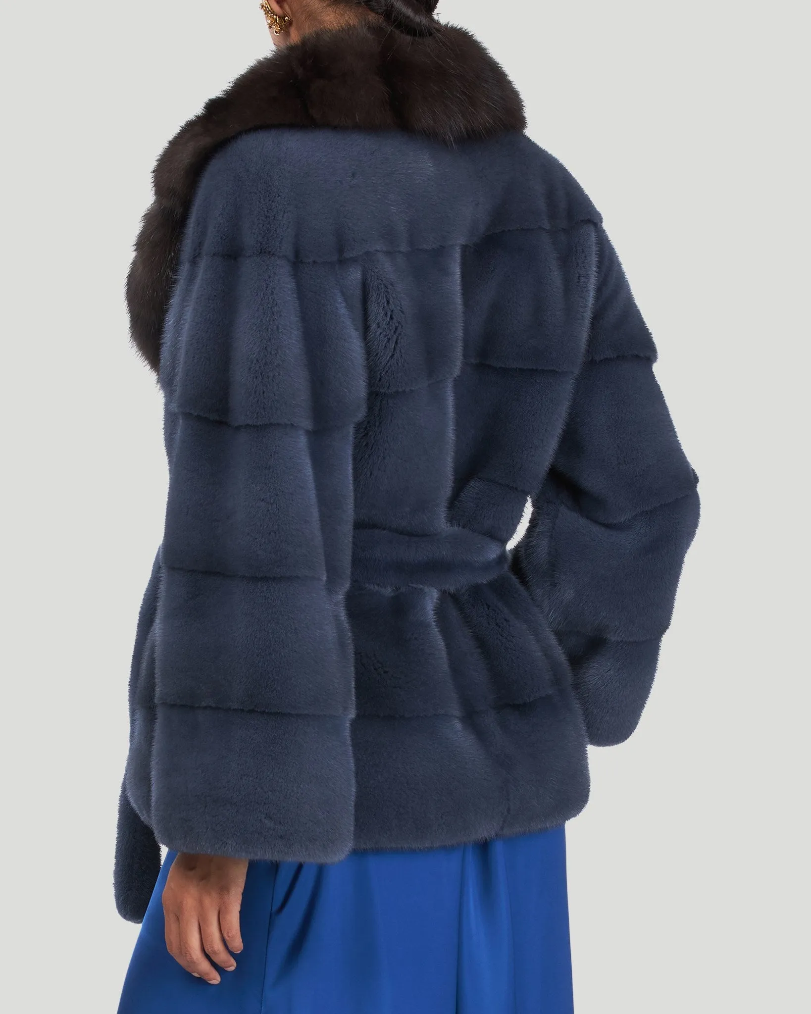 Mink Jacket with Sable Collar