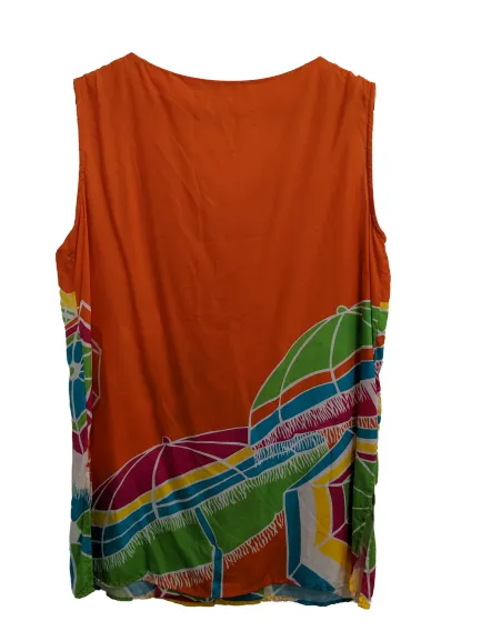 [M/L] Vintage Esprit Beach Umbrella Tank Top