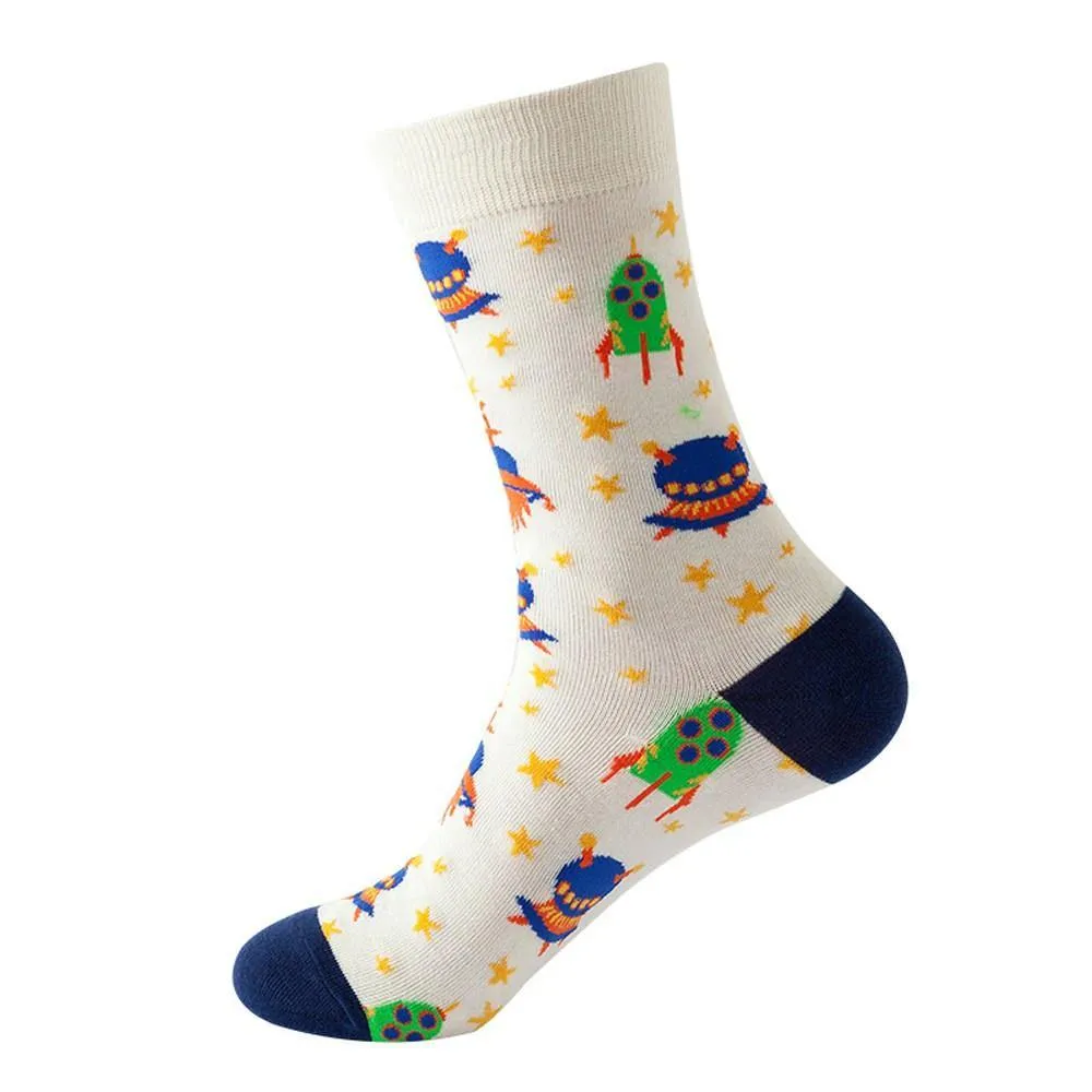 Mox JT Aerospace Style Cute Tube Socks for Winter