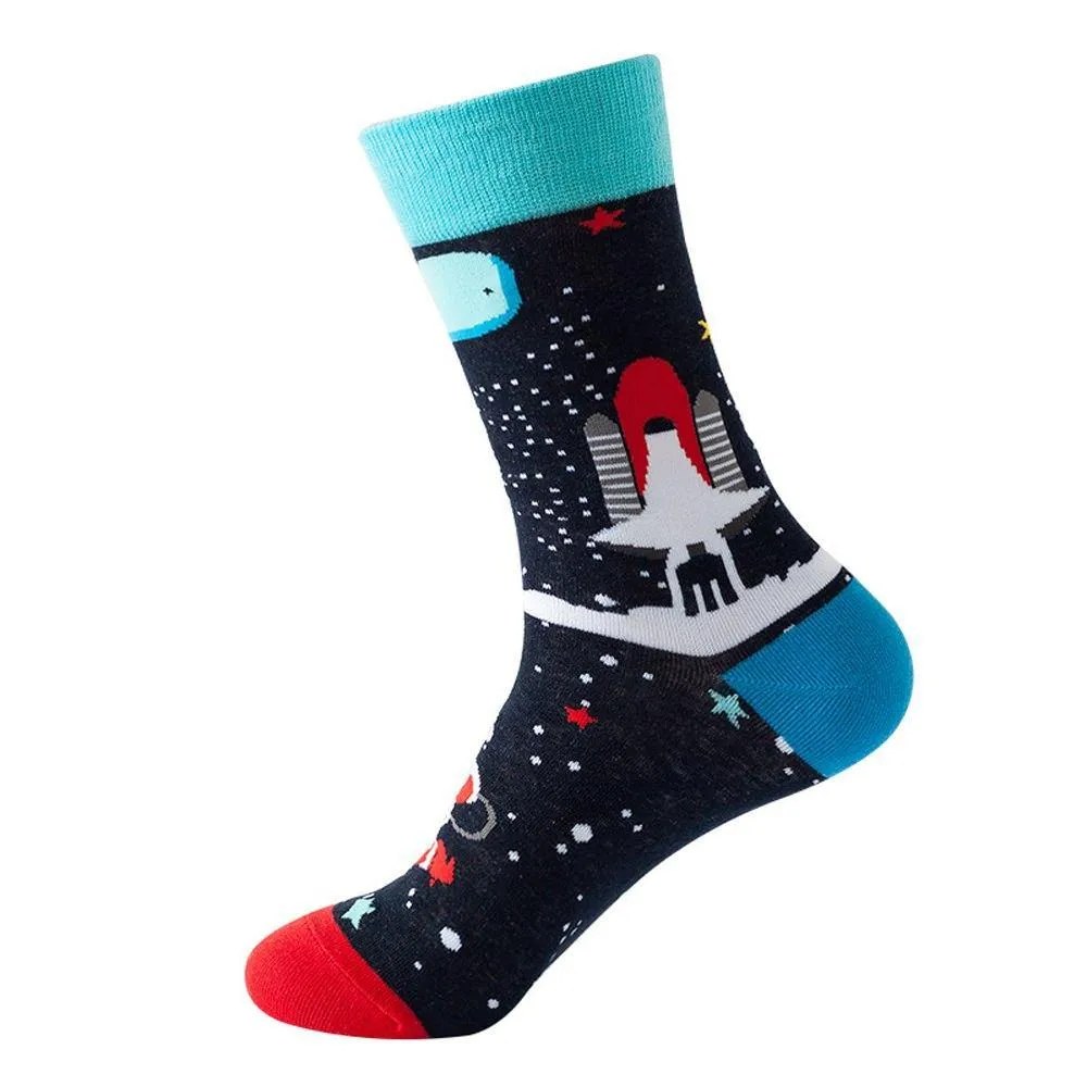 Mox JT Aerospace Style Cute Tube Socks for Winter