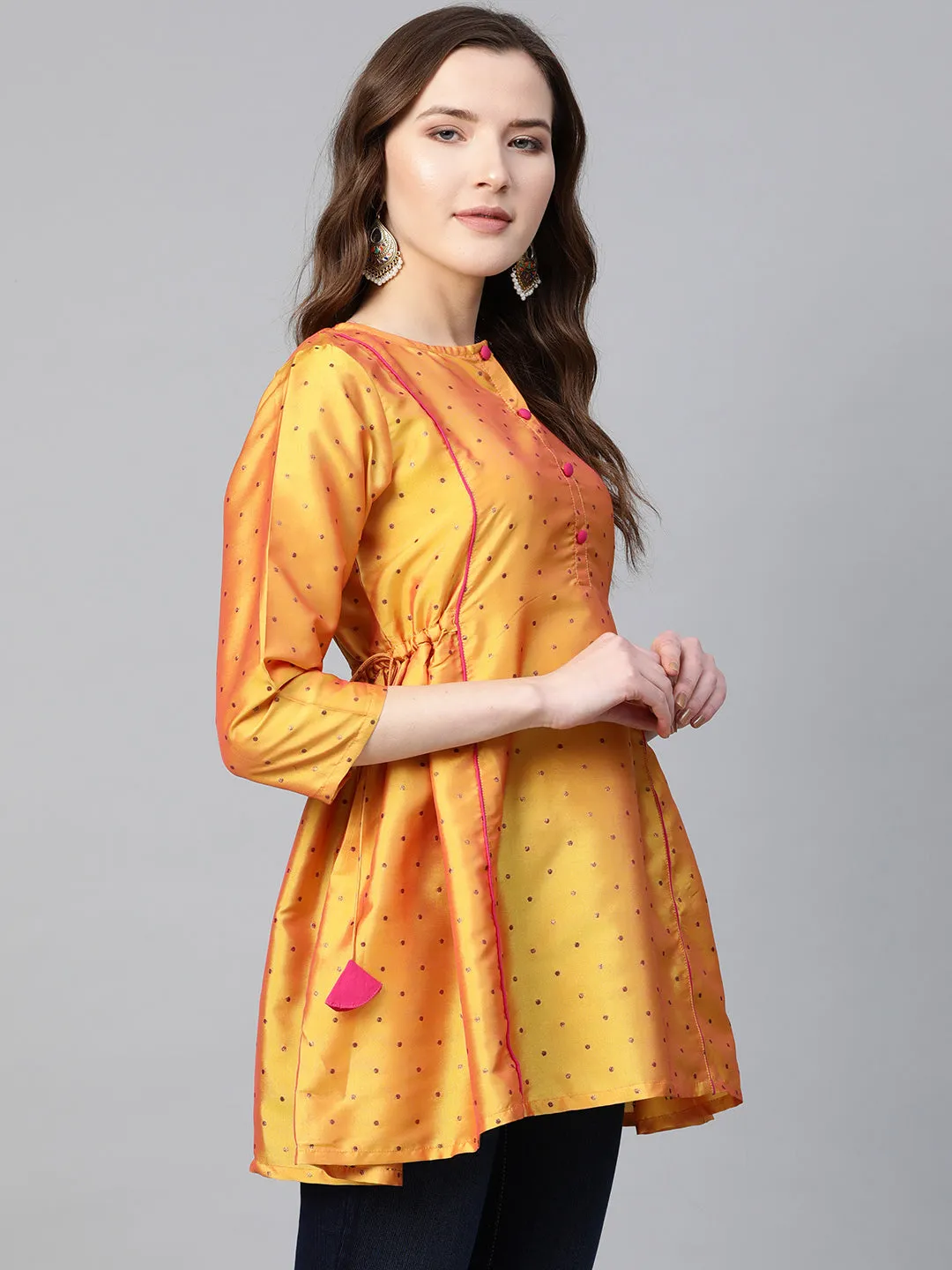 Mustard Ethnic Tunic