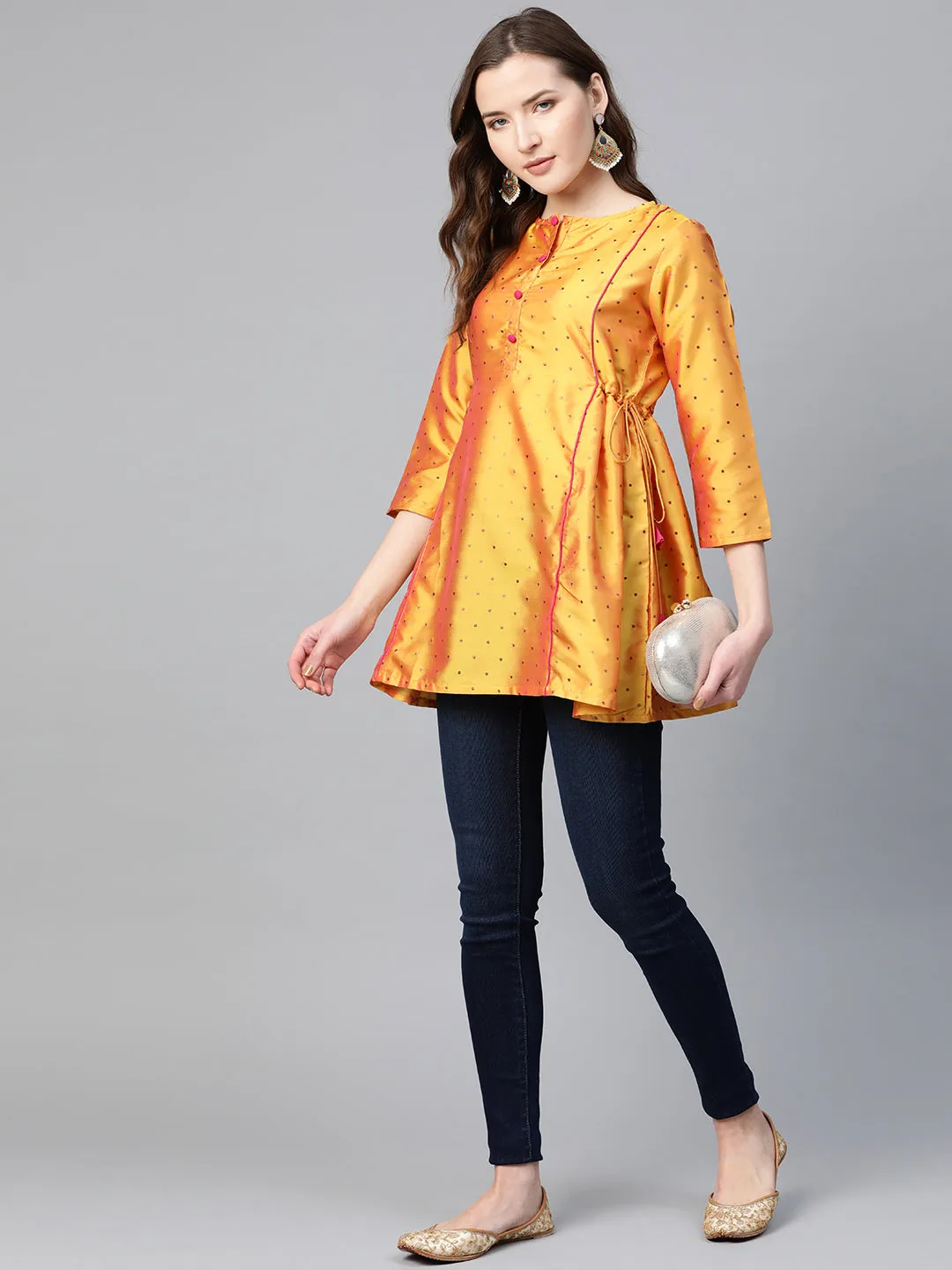 Mustard Ethnic Tunic