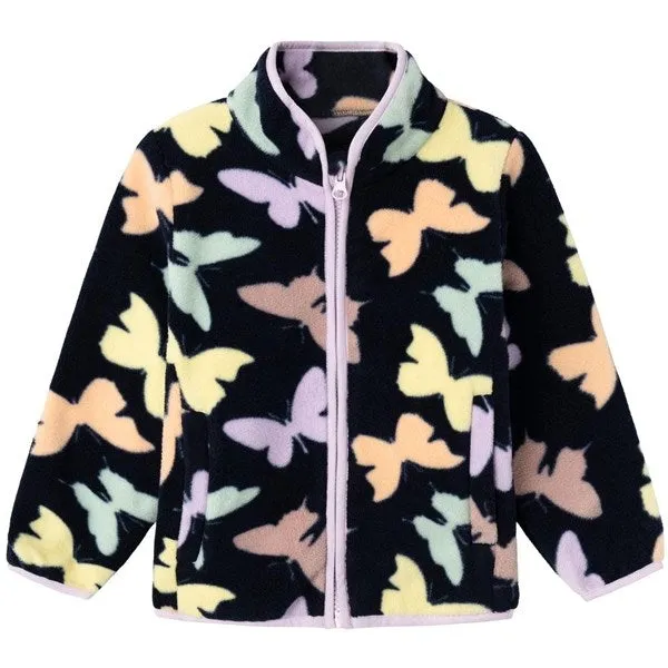 Name it Big Dipper Meeko Fleece Jacket Butterfly