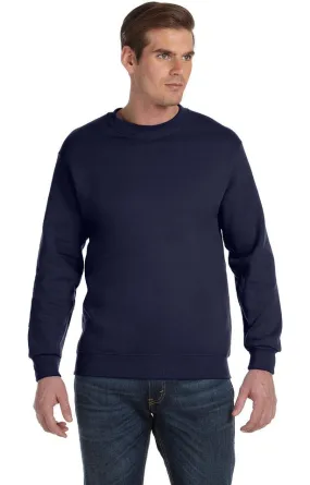 Navy Blue Adult Unisex DryBlend® 9 oz., 50/50 Fleece Crew