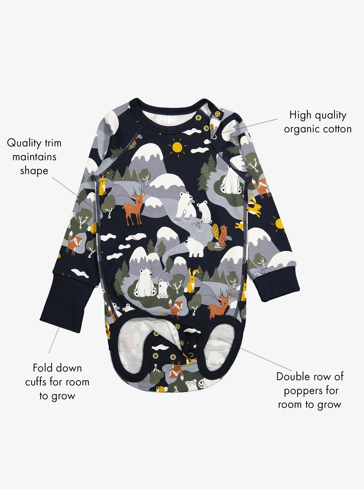 Nordic Winter Babygrow