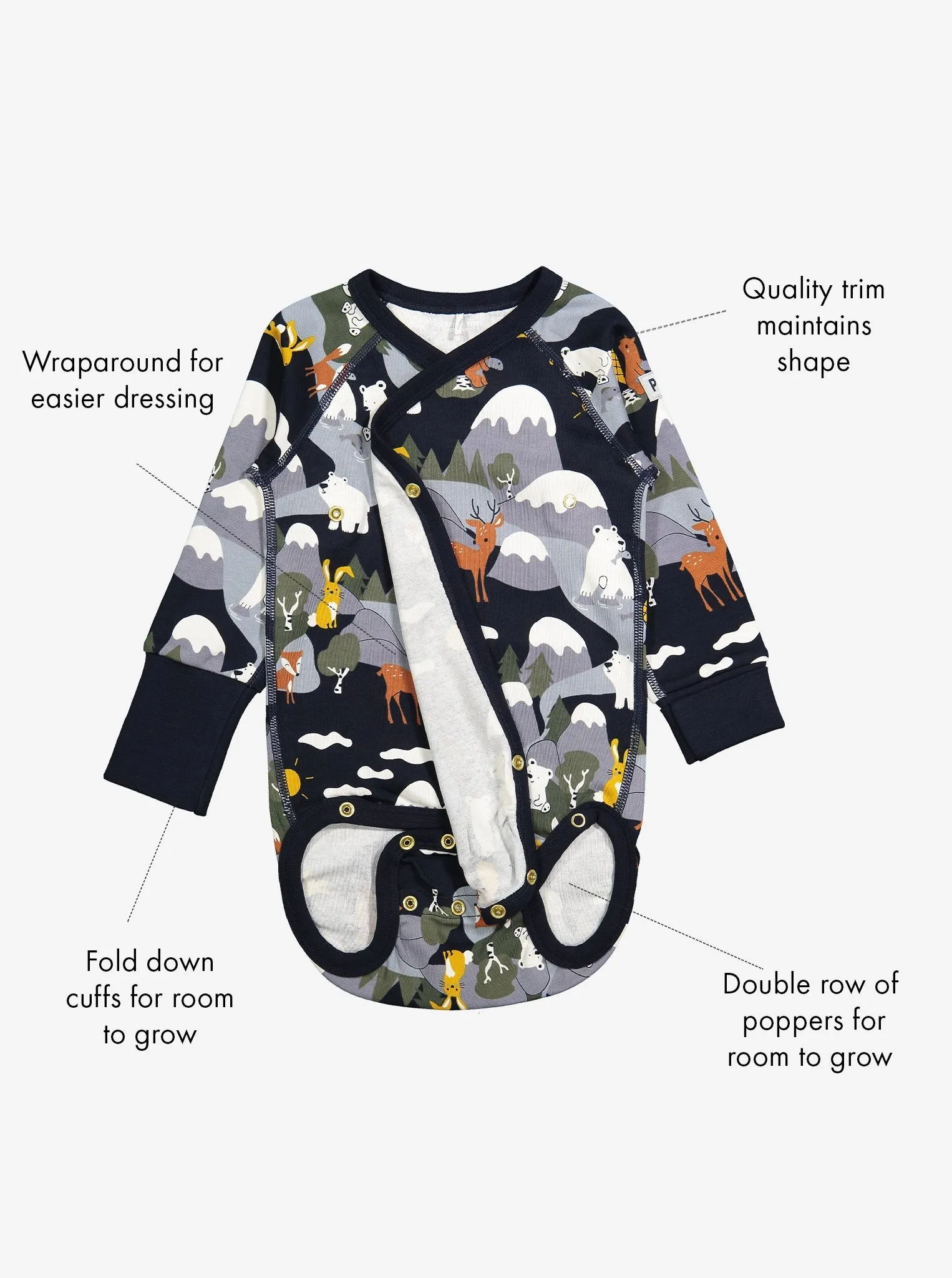 Nordic Winter Babygrow