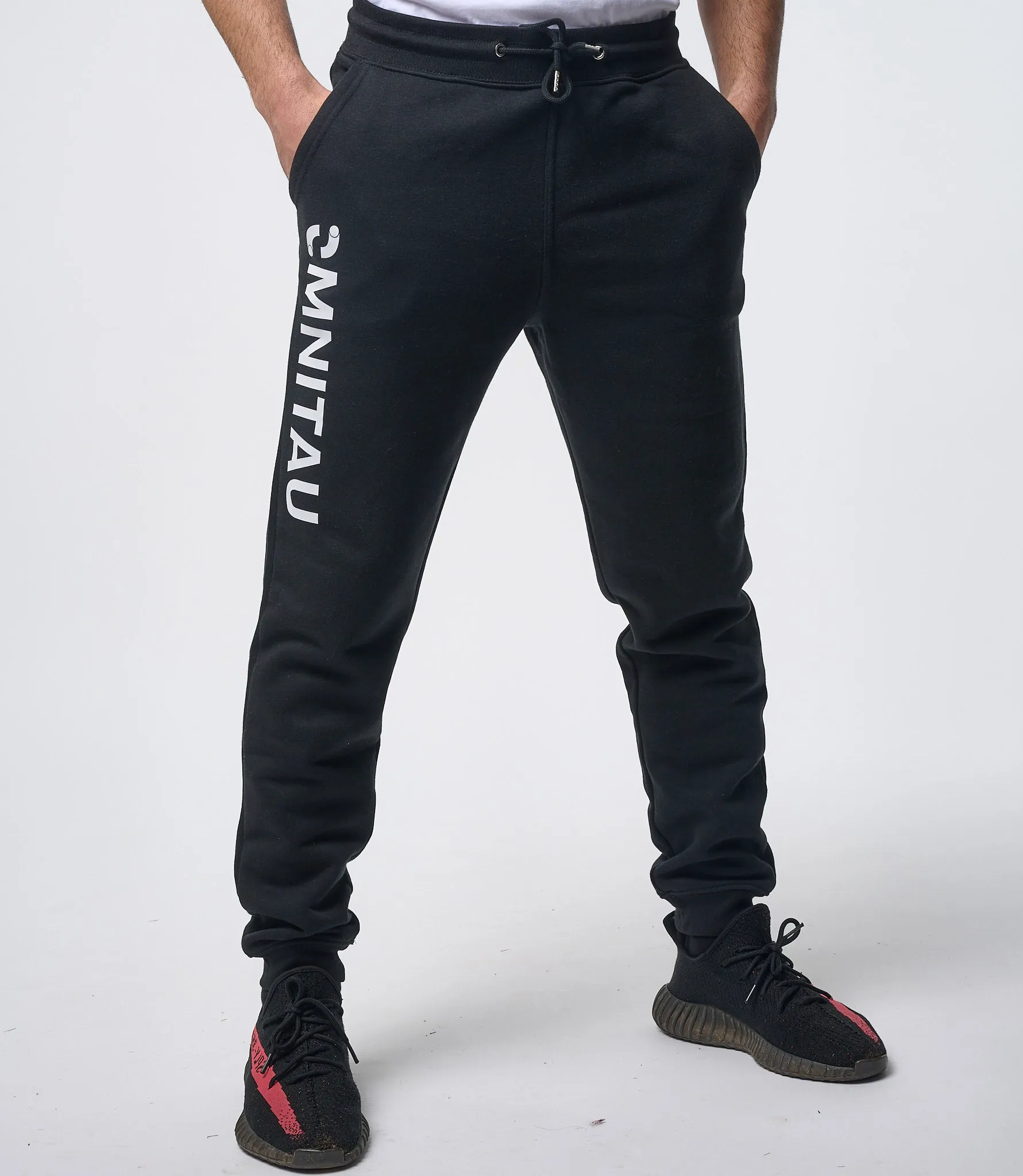 Omnitau Men's Prime Organic Cotton Sweatpant Joggers - Black