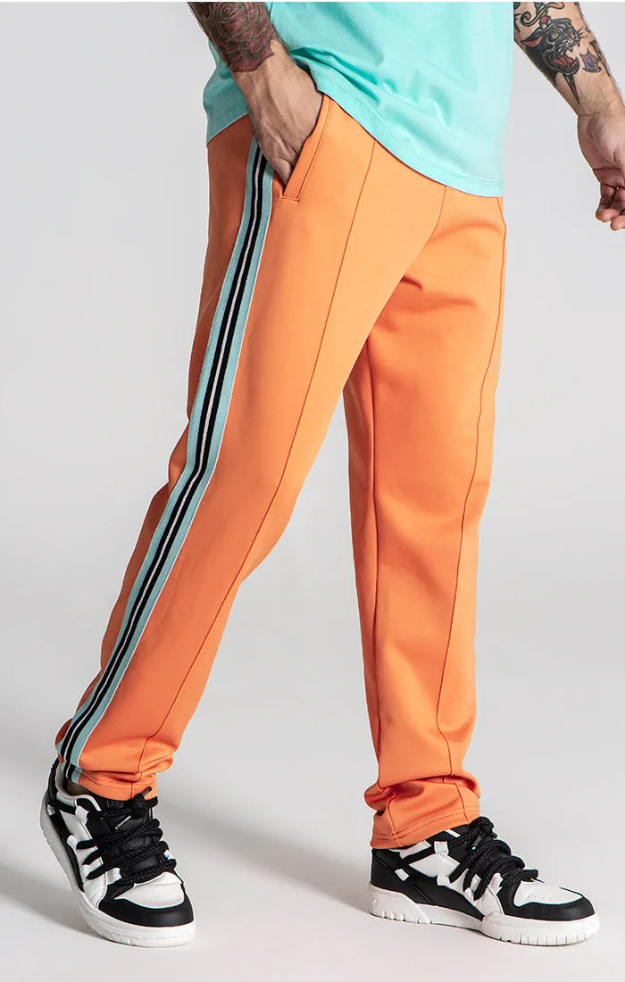 Orange Straight Pants