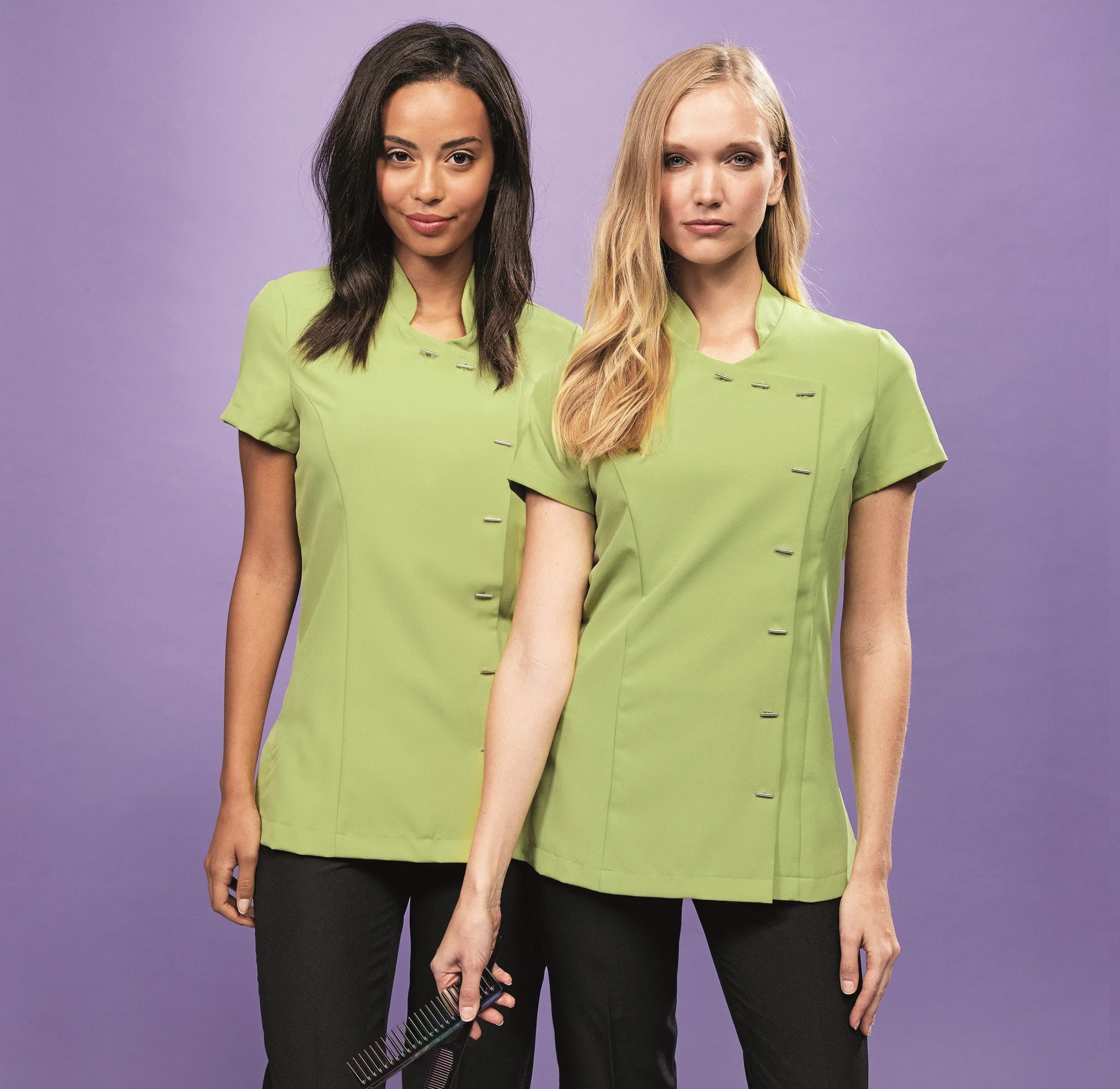 'Orchid' Beauty & Spa Tunic Asymmetric | LIME