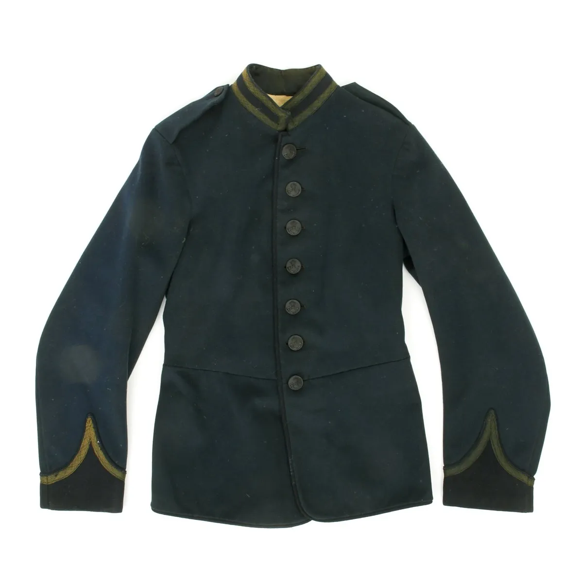 Original British King's Royal Rifle Volunteer Regiment Tunic and Fur Busby circa 1902