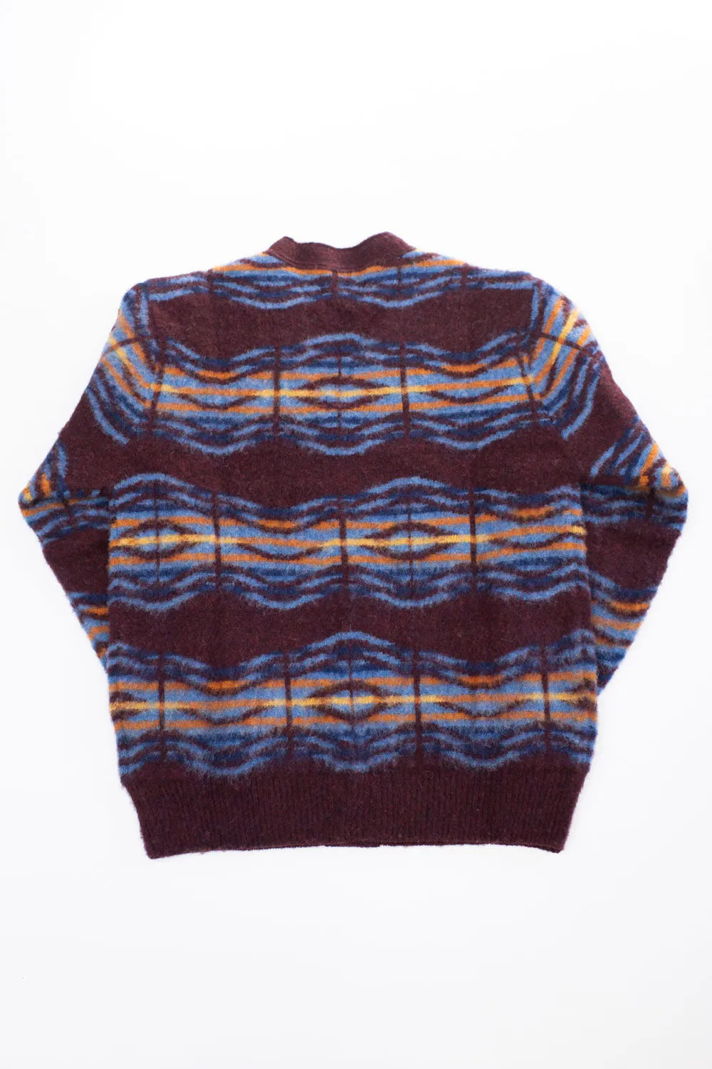 Out of this World Cardigan - Bordeaux