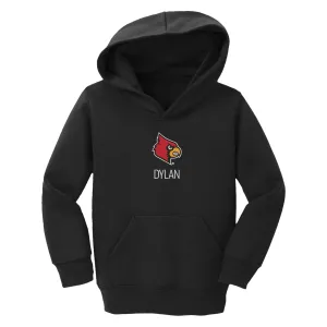 Personalized Louisville Cardinals Toddler Pullover Sweatshirt