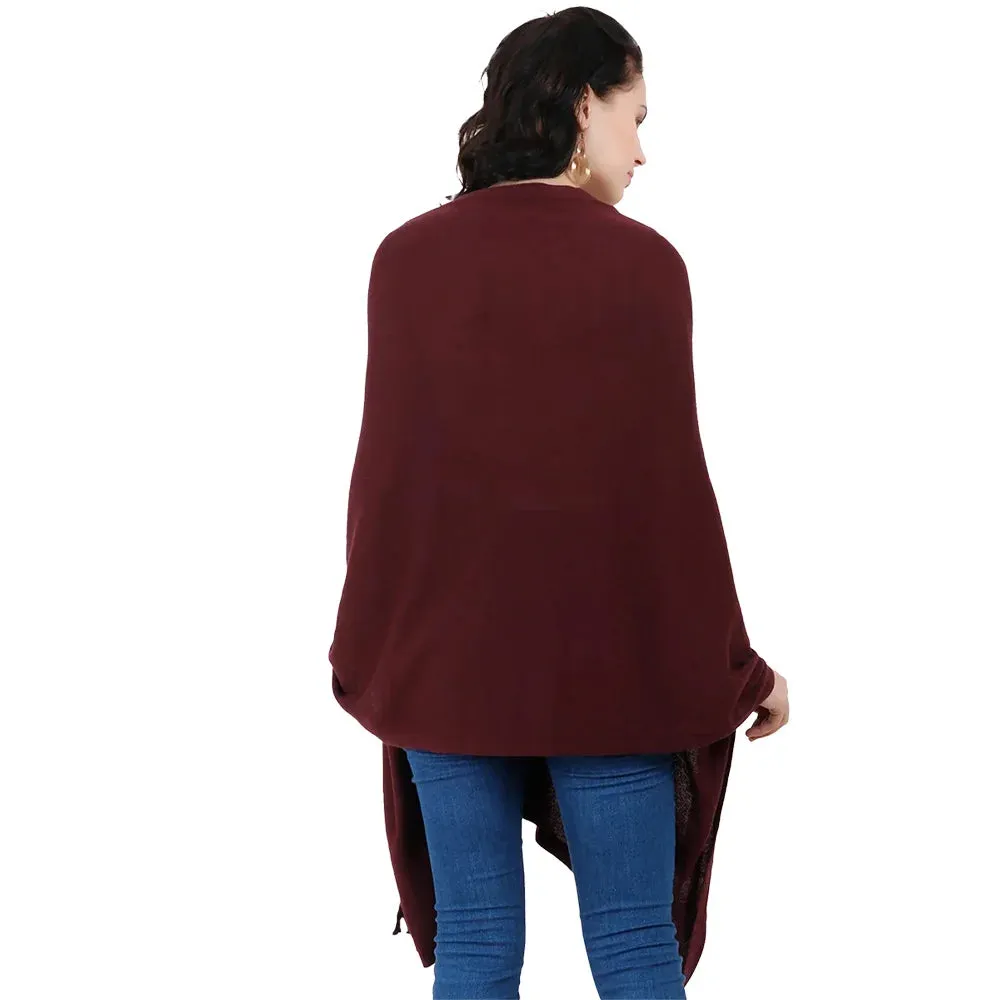 Pluchi Knitted Nursing Poncho Frida (Moon)