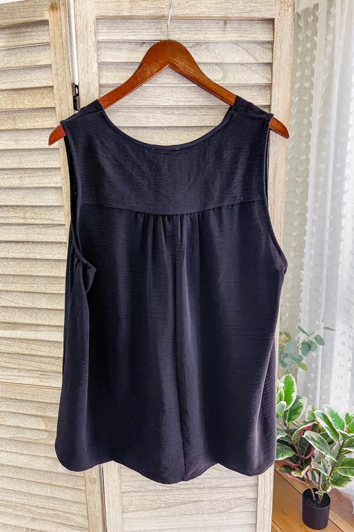 PLUS V-Neck Tank Blouse