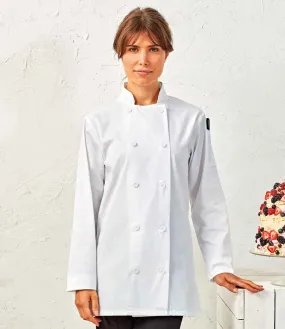 Premier Long Sleeve Chef's Jacket (Ladies)