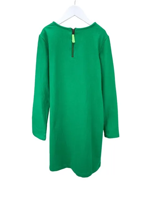 Primary, Girls' French Terry Knit  Dress, Green, Size 10