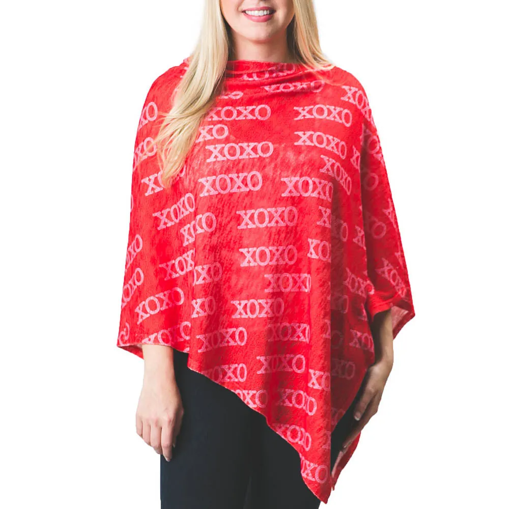 Printed Emily Poncho Spring