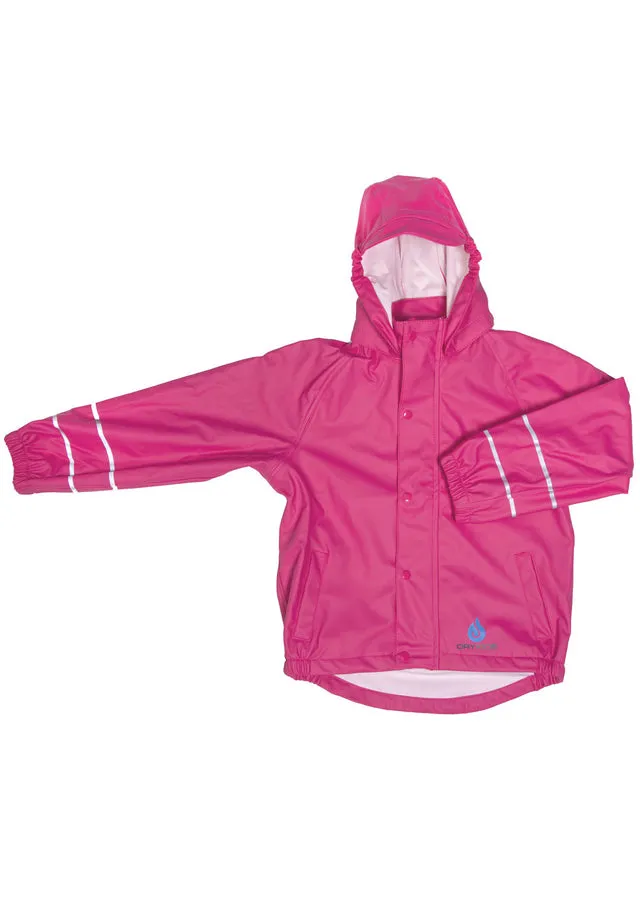 PU Splash Raspberry Pink Jacket