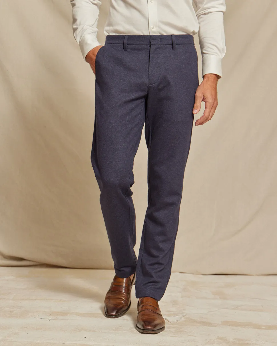 R51 Pant - Brushed Stretch Chino - Indigo Blue