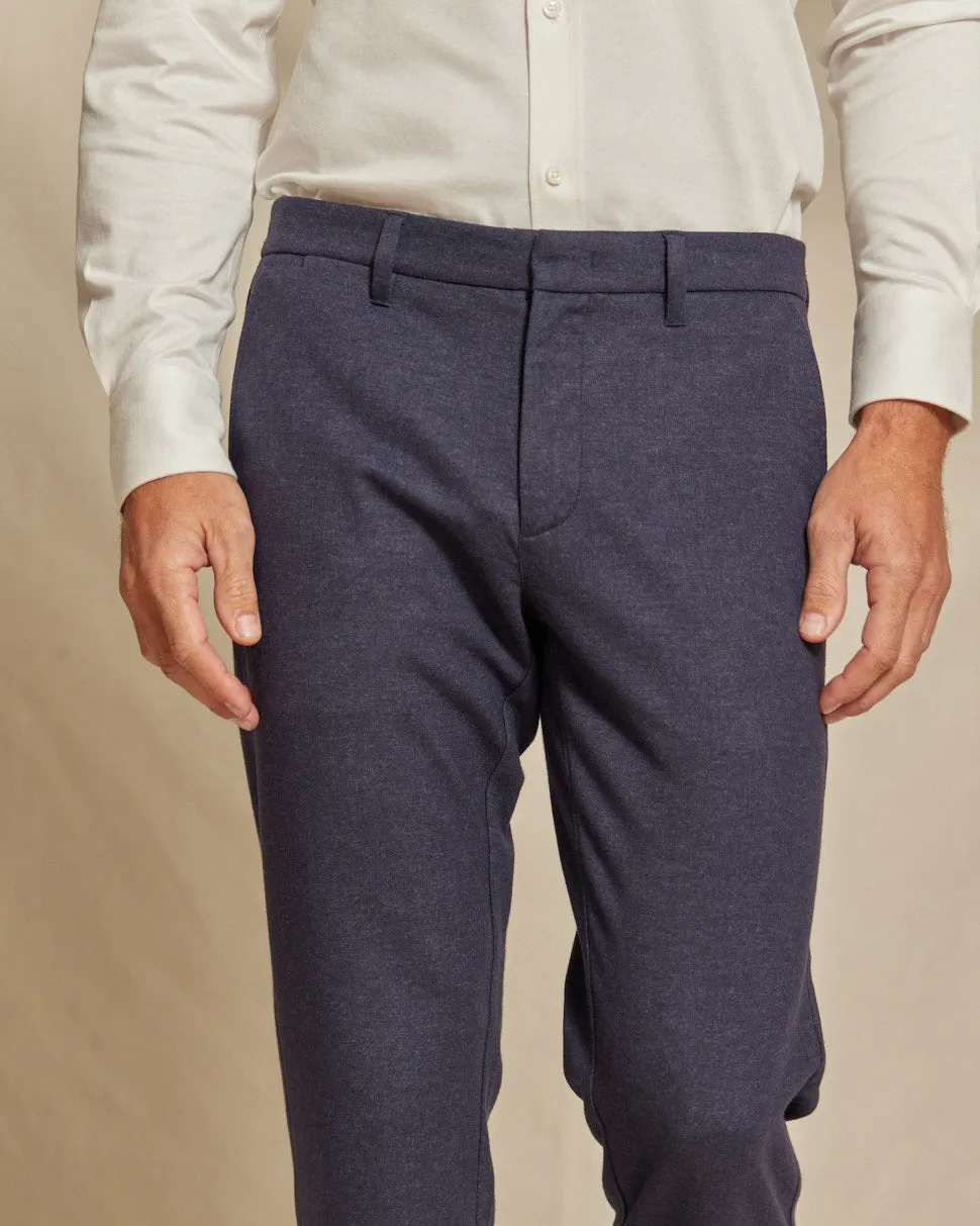 R51 Pant - Brushed Stretch Chino - Indigo Blue