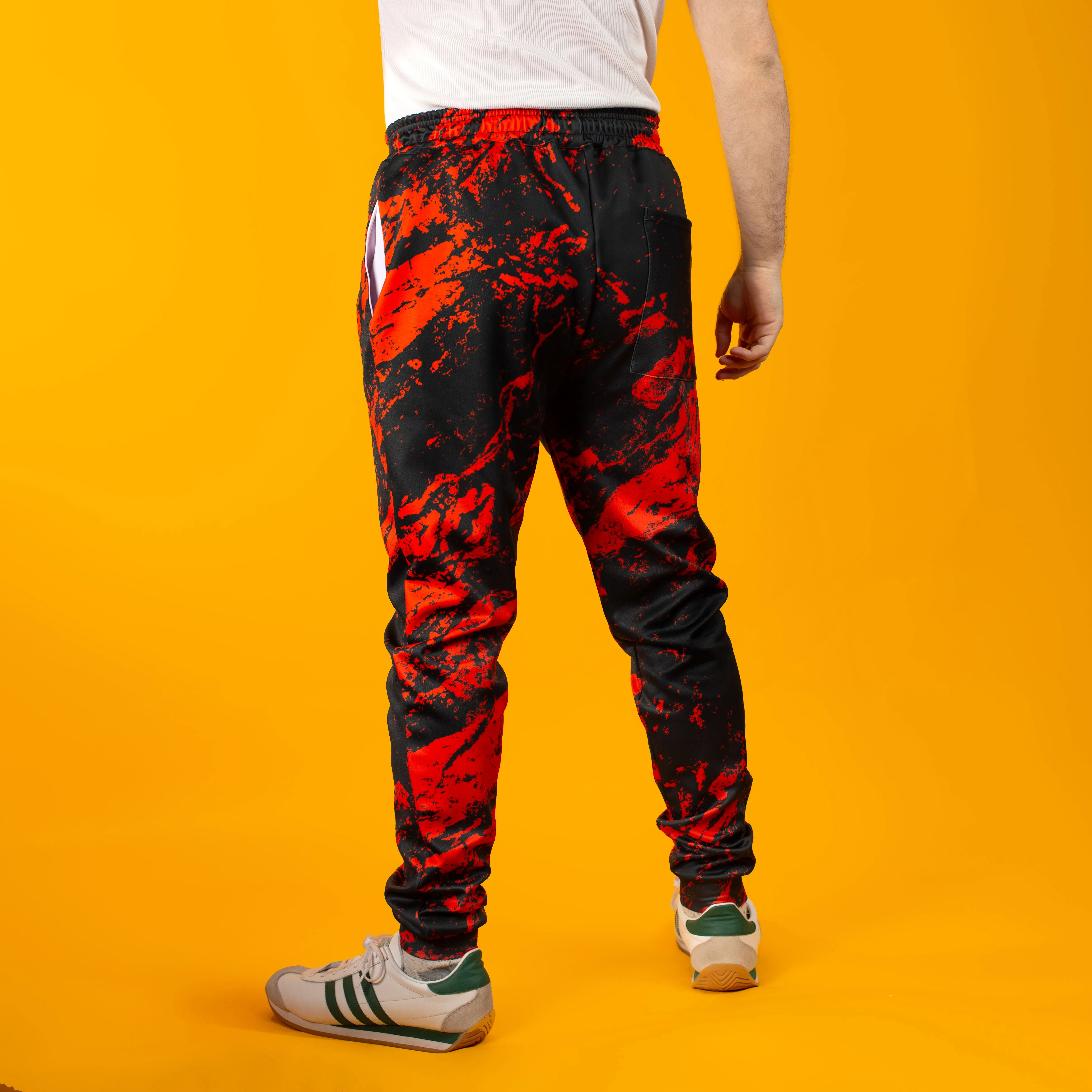 Red Marble Joggers