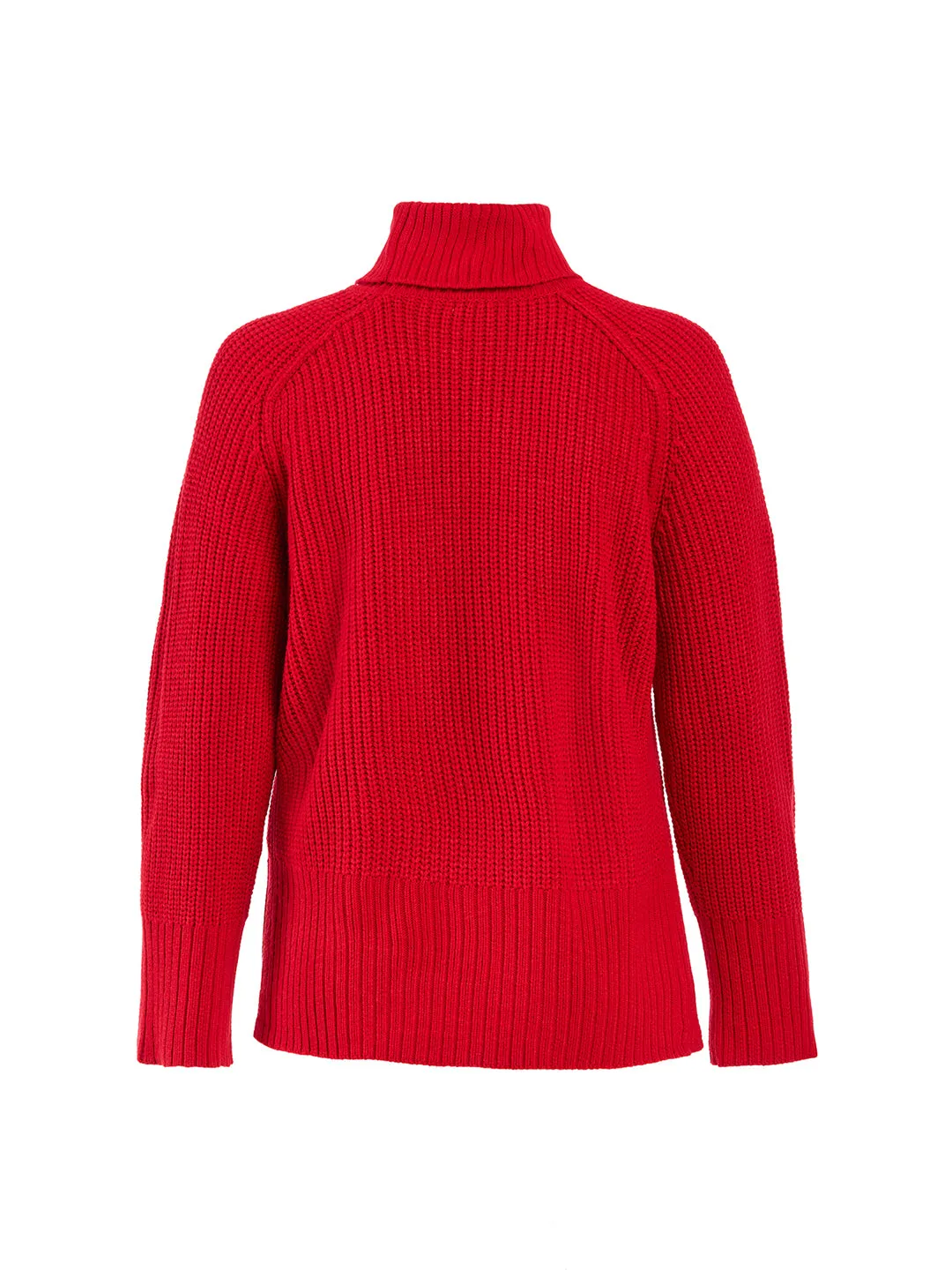 Red Turtleneck Sweater