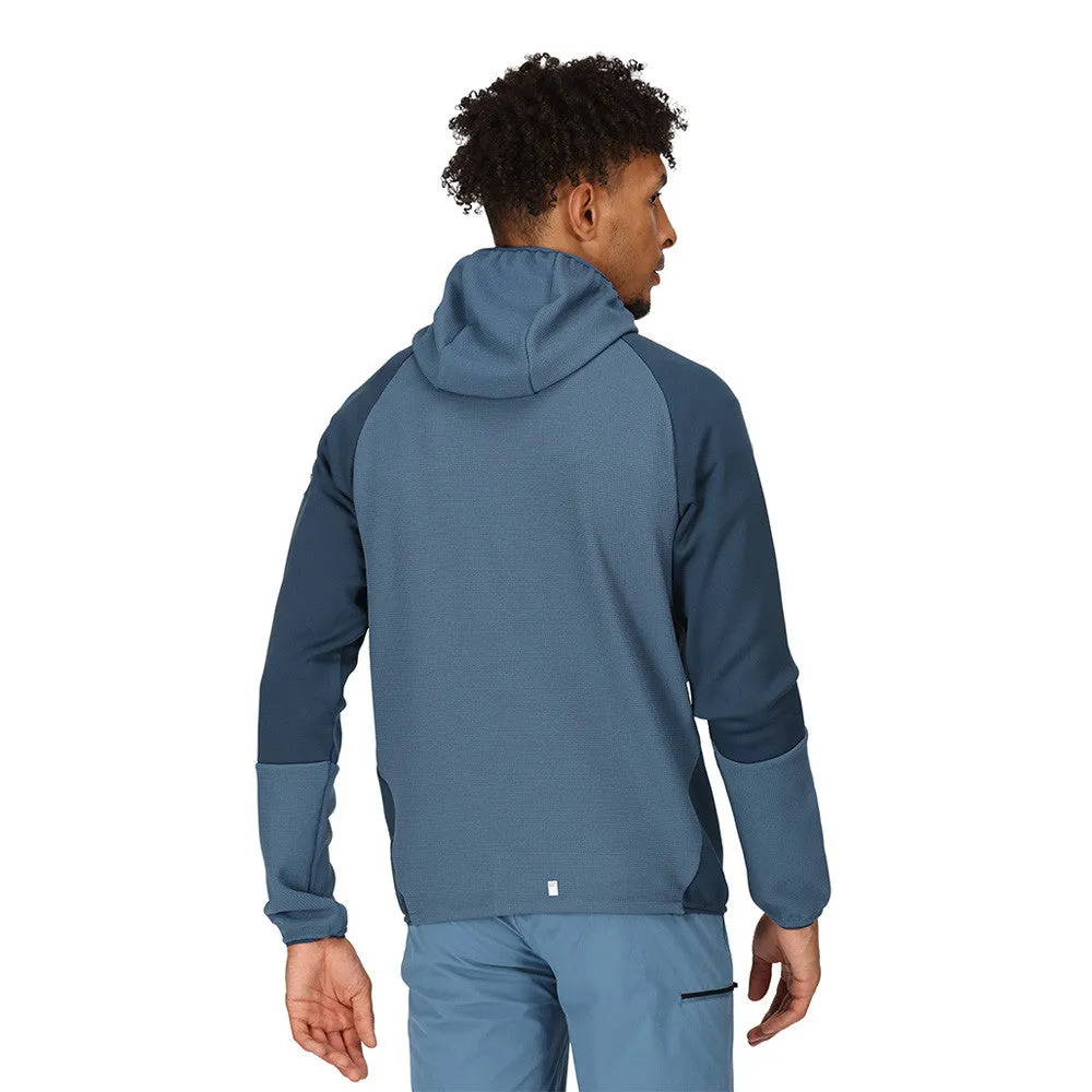 Regatta Mens Molaris Full Zip Stretch Hooded Fleece Jacket