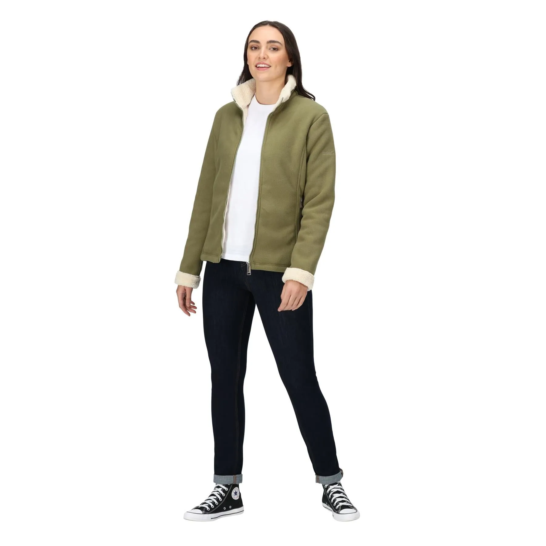 Regatta Womens Brandall Full Zip Heavyweight Fleece Jacket