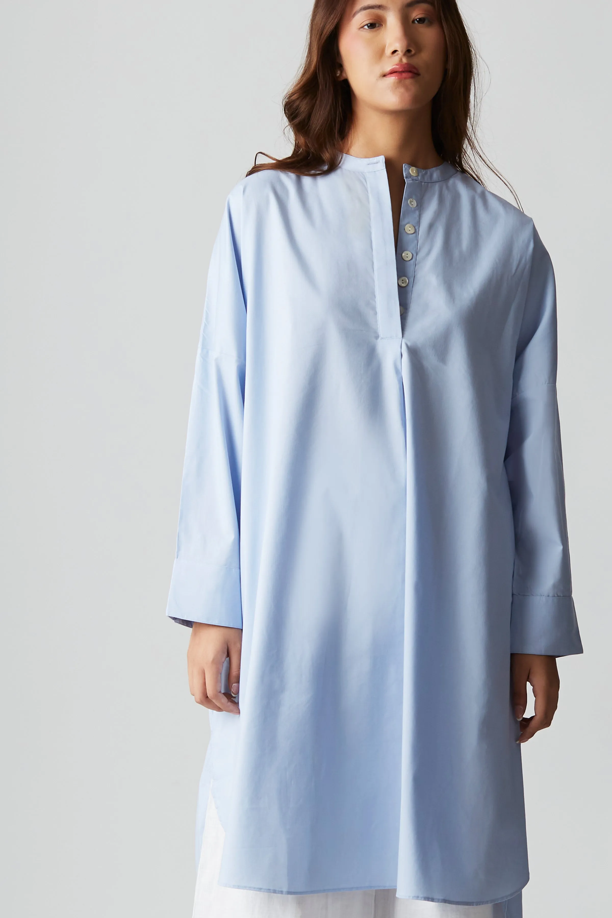 Relaxed Weekend Tunic : Sky