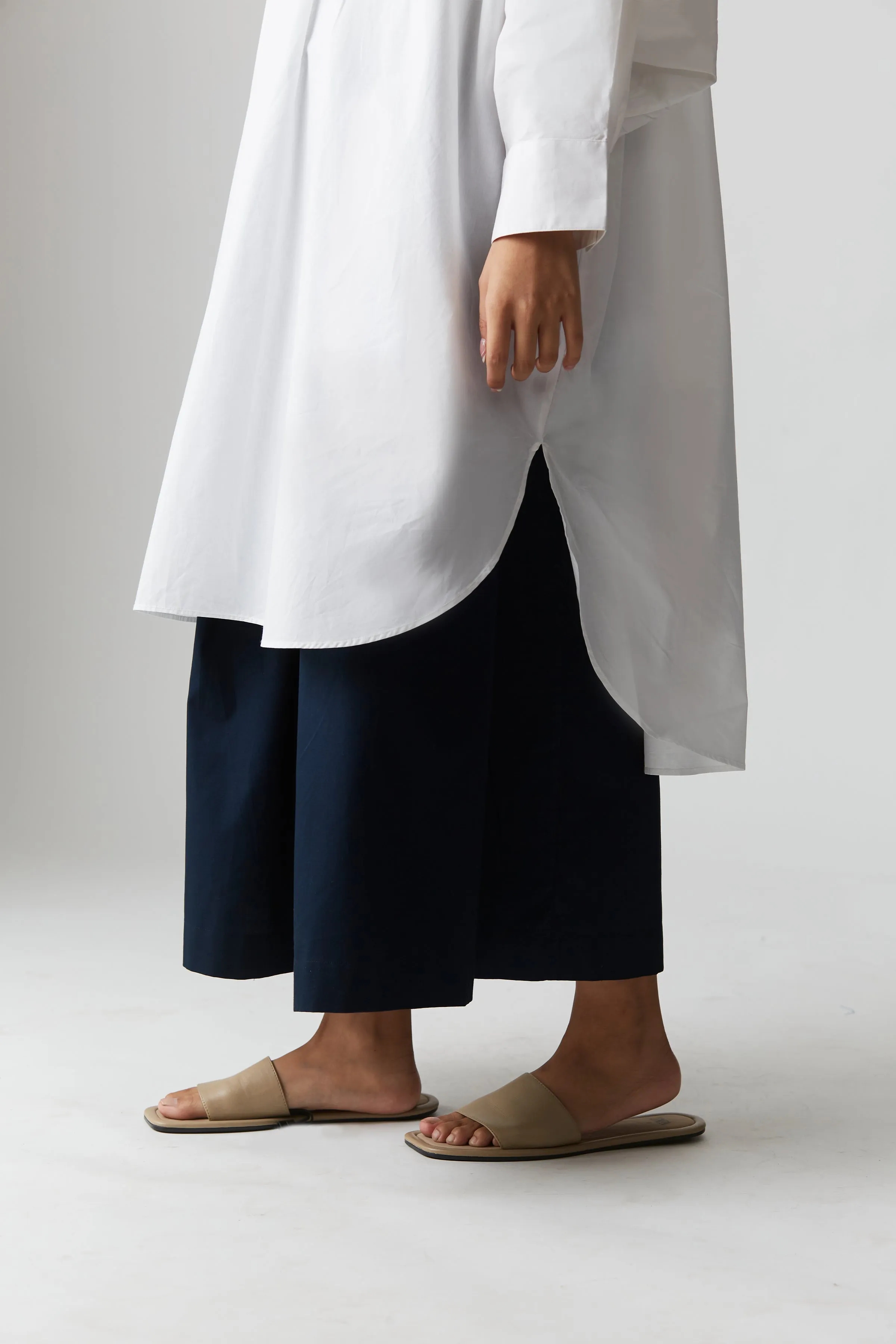 Relaxed Weekend Tunic : White