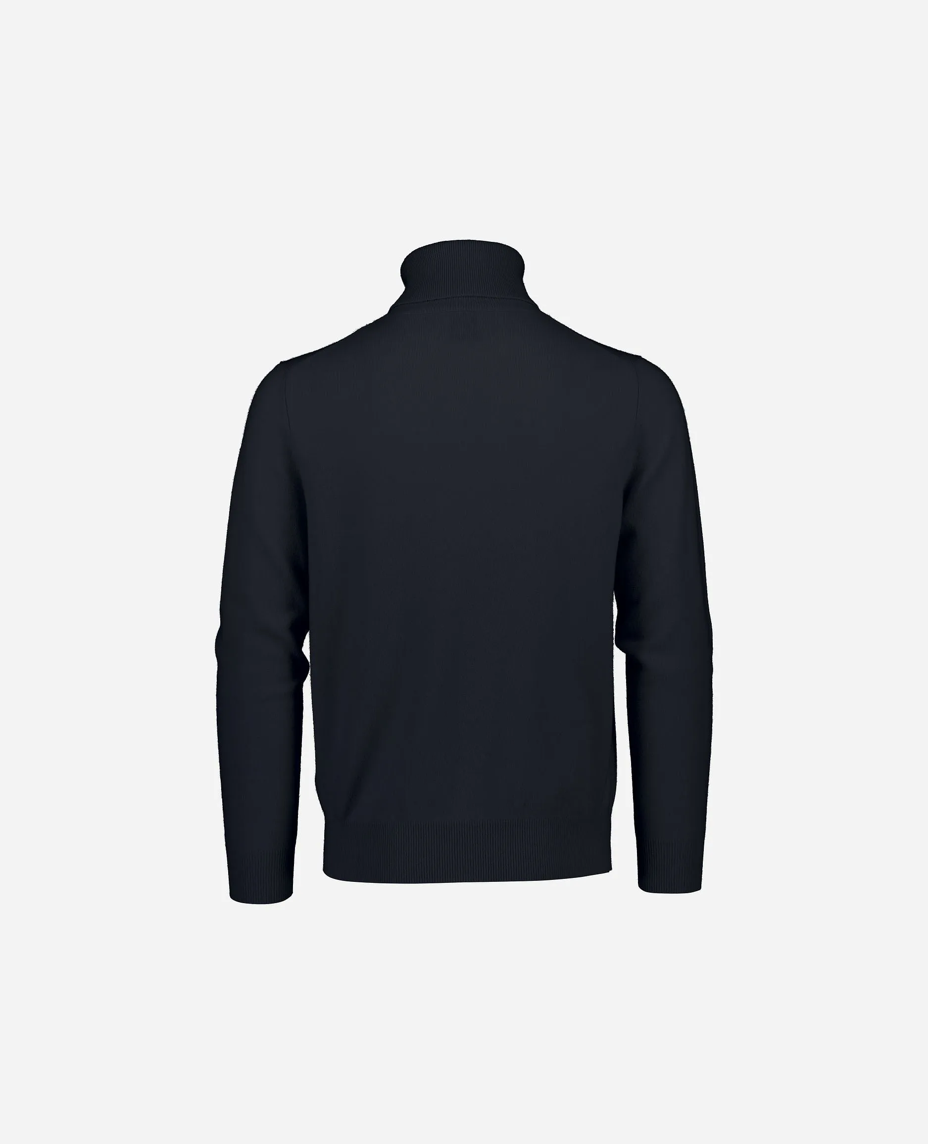 Rollkragen Pullover aus Cashmere in Navy