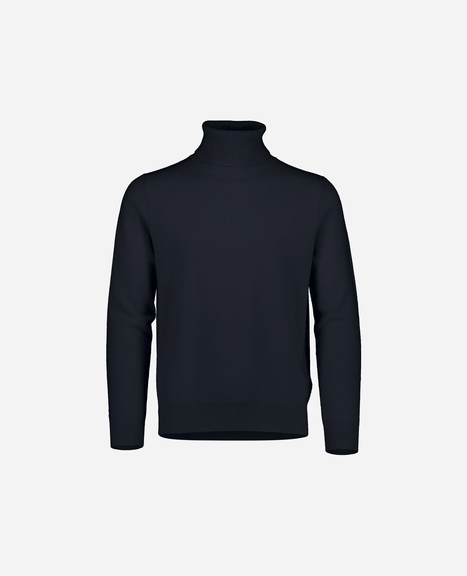 Rollkragen Pullover aus Cashmere in Navy